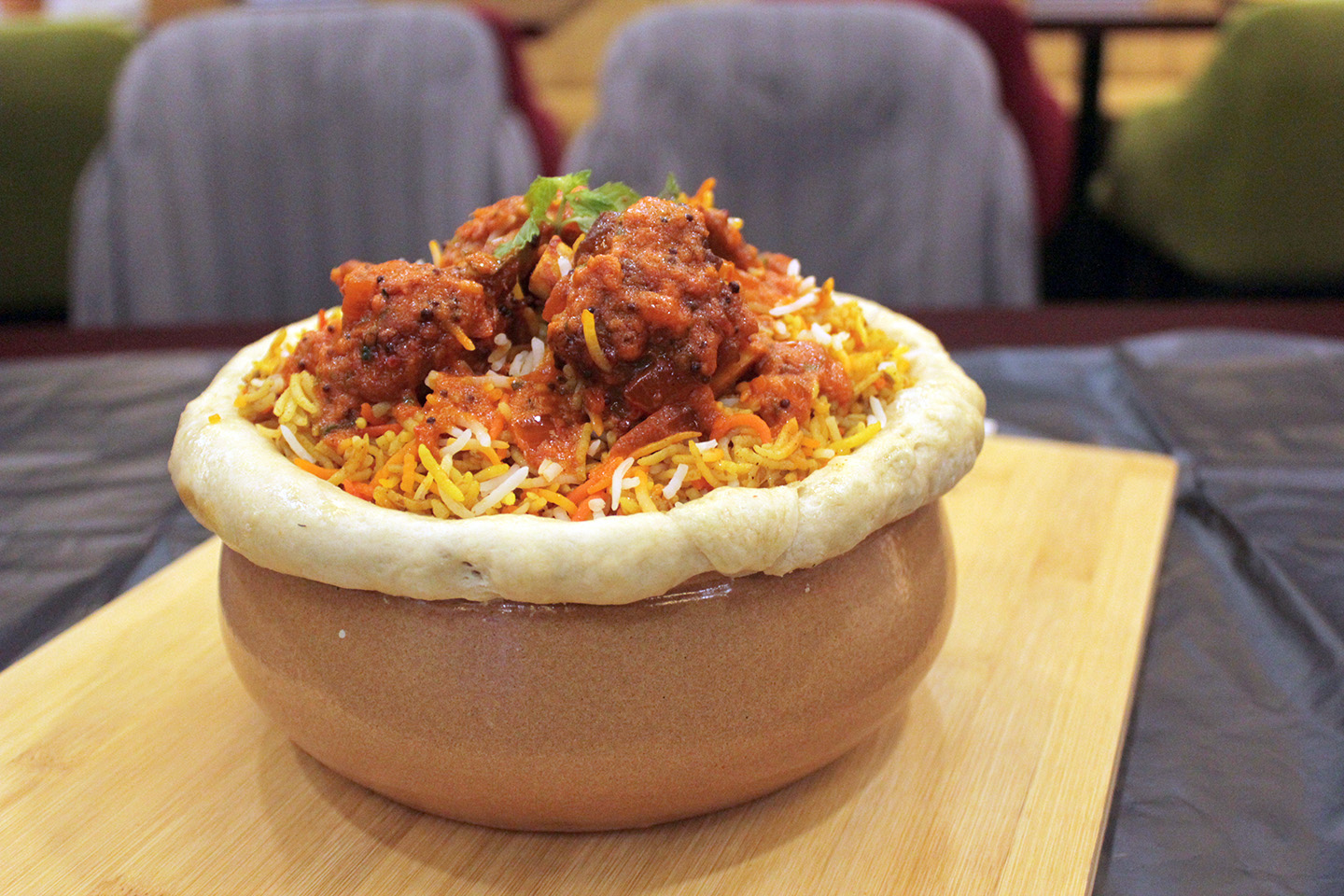Dum Pukht Biryani Pot